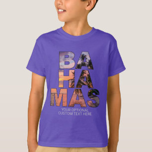 Texto personalizado Camisas BAHAMAS