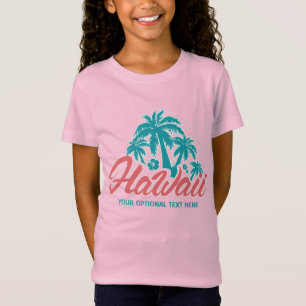 Texto personalizado camisas do Havaí