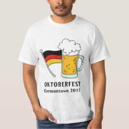 Texto personalizado Camisas e jaquetas do Oktoberf