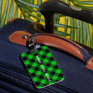 Texto Personalizado da Etiqueta de Bagagem de Tart