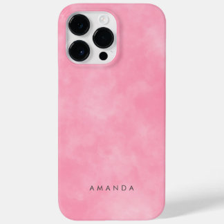 Texto Personalizado das Nuvens do Céu Cor-de-Rosa