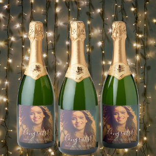 texto personalizado de foto congrats festa com scr