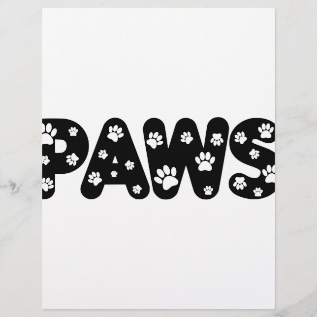 Texto Personalizado de Páginas de Cães (Frente)