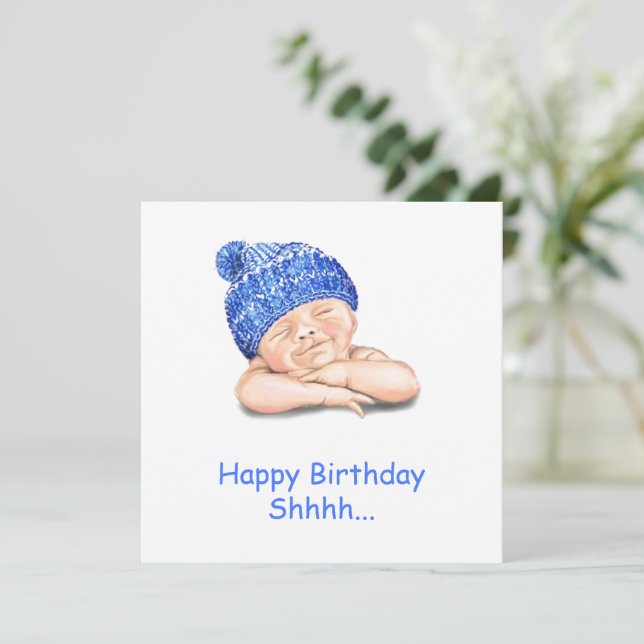 Texto Personalizado Do Carro De Aniversário Engraç (Em pé/Frente)