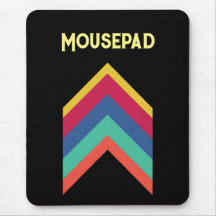 Texto personalizado do Mousepad Setas para Cima Te