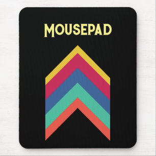 Texto personalizado do Mousepad Setas para Cima Te