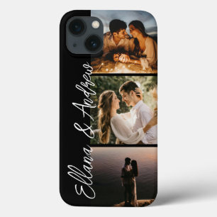 Texto personalizado e 3 fotos