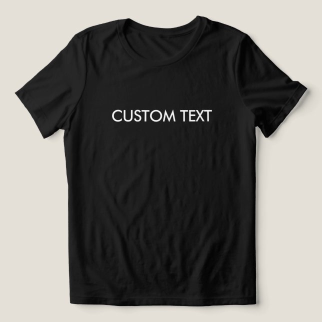 Texto Personalizado Para Mulheres Presente de Nome (Design frontal)