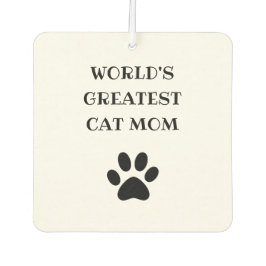 Texto Personalizado Personalizado da Maior Mãe Cat