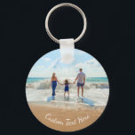 Texto Personalizado Personalizado Seu Chaveiro de<br><div class="desc">Chaveiros de Foto e Texto Personalizados - Único seu próprio Design - Família Personalizada/Amigos ou Presente de Chaveiro Pessoal - Adicione seu Texto e Foto - Redimensione mova ou remova e adicione elementos / imagem / texto com a ferramenta Personalização. Escolha sua fonte/cor/tamanho de texto favorito! Boa Sorte - Seja...</div>