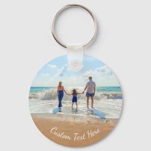 Texto Personalizado Personalizado Seu Chaveiro de