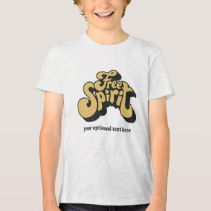 Texto Personalizado Retroativo "Espírito Livre"