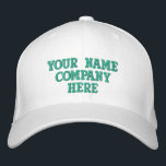 Texto Personalizado Seu Nome Que Integrou O Boné B<br><div class="desc">Escolha Cores e Fontes - Design Seu Próprio Promocional Personalizado Suas Cores e Bonés De Beisebol Integrados com Texto Personalizado - Adicione Seu Texto - Nome - Empresa / Número / Carta / Slogan - Tagline / ou Website, Telefone, E-mail, Manípulo da Mídia Social, Endereço, Logotipo - Escolha Sua Cor...</div>