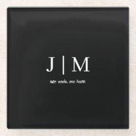 Texto Personalizável de Casamento Preto e Branco