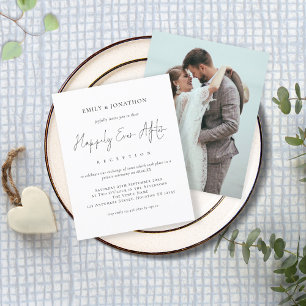 Texto Preto do ORÇAMENTO Foto Feliz Após Casamento