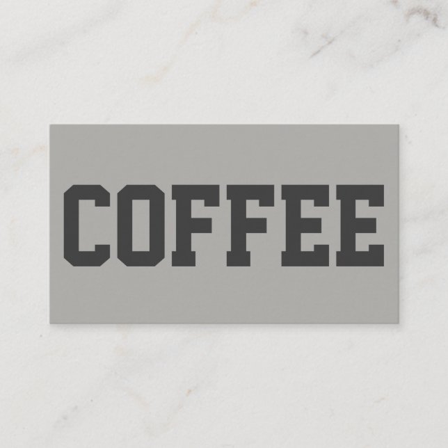 Texto Preto Enorme no Cartão de Lealdade de Almoço (Frente)