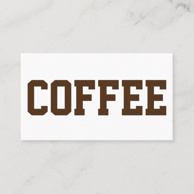 Texto Preto Enorme no Cartão de Lealdade de Almoço (Frente)