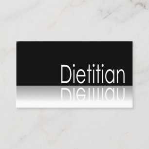 Texto reflexivo - dietista - cartão de visita
