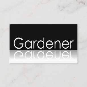 Texto reflexivo - jardineiro - cartão de visita
