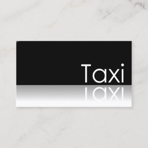Texto reflexivo - táxi - cartão de visita