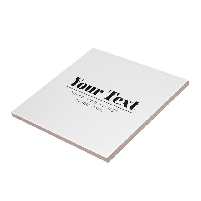 Texto Retromoderno da na moda | Preto & Branco (Lateral)