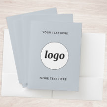 Texto Simples de Logo Marcas Profissionais Azul Pó