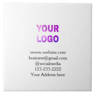 texto simples mínimo adicione seu logotipo/design
