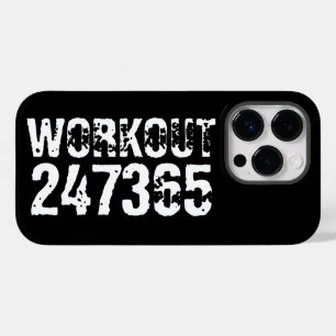 Texto vestido e arranhado Workout 247365 branco