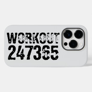 Texto vestido e arranhado Workout 247365 preto