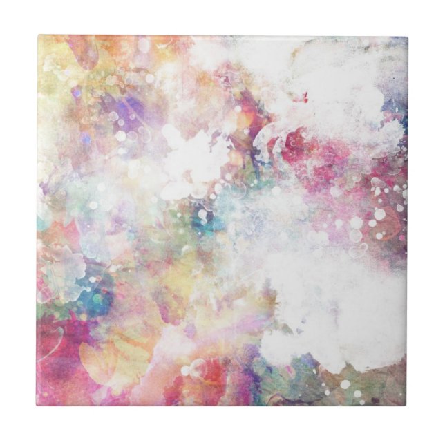 Textura abstrata do grunge com pintura 2 da (Frente)