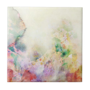 Textura abstrata do grunge com pintura da aguarela