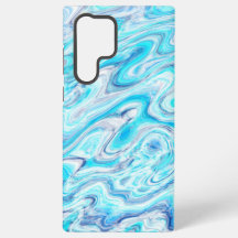 Textura Abstrato de mármore azul-colorido no ocean