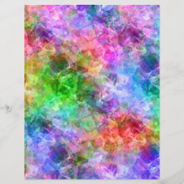 Textura amassada colorida