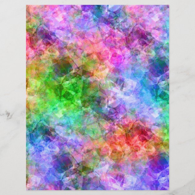 Textura amassada colorida (Frente)