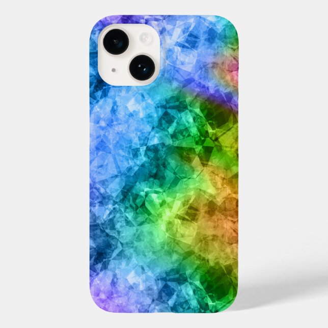 Textura Azul De Peacock Despedaçada (Verso)