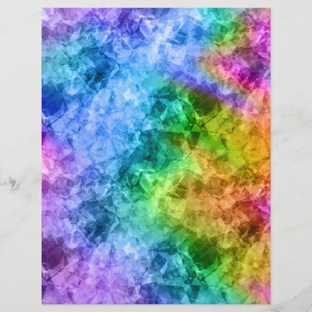 Textura Azul De Peacock Despedaçada (Frente)