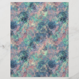 Textura Azul do Pôr do Sol Amassada