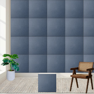 Textura azul-russa de burlap - Na moda e durável