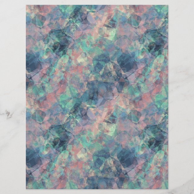 Textura Azul Solar Cruzada (Frente)