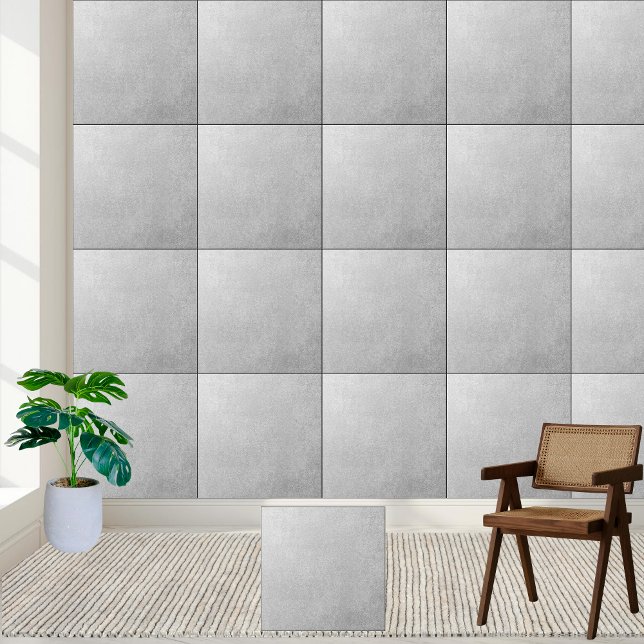 Textura Concreta de Cinzas Leves Elegantes (Elegant Light Grey Concrete Texture Ceramic Tile)