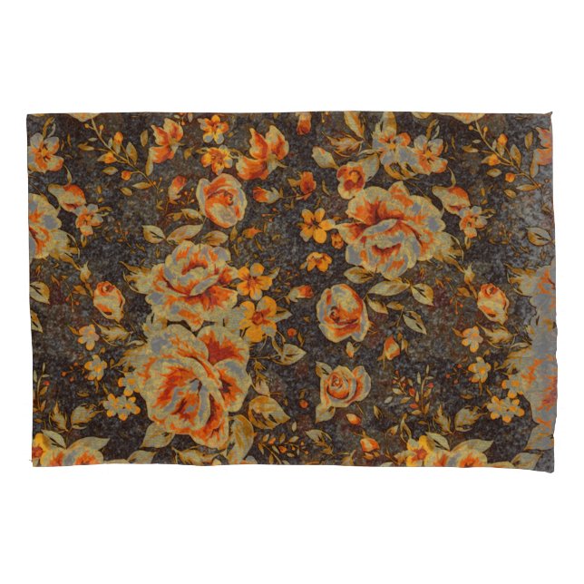 textura da linha do lápis floral abstrato (Frente)