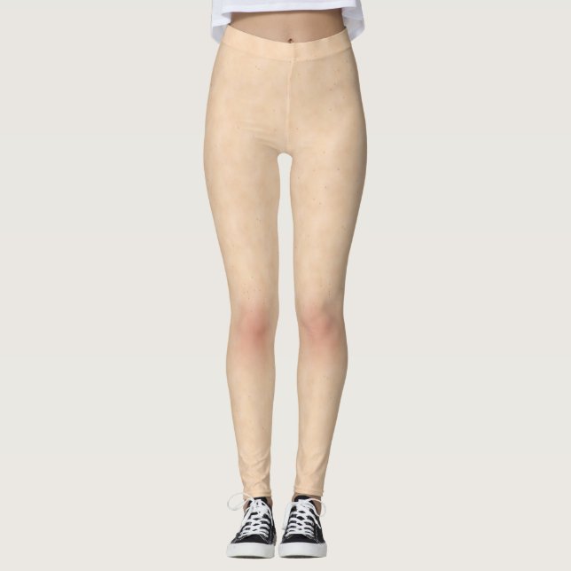 Textura De Estilo De Pele Com Leggings De Freckles (Frente)