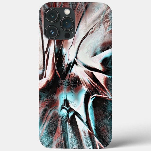 textura de garoa cinzenta vermelha a azul (Verso)