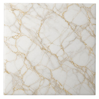 Textura de Luxo Sem Costura Mármore Branco Dourado