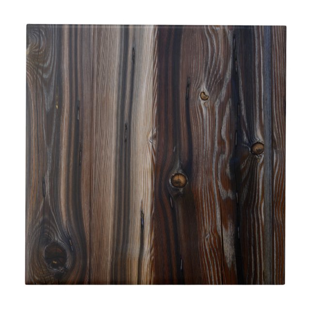 Textura de madeira velha resistida da parede (Frente)