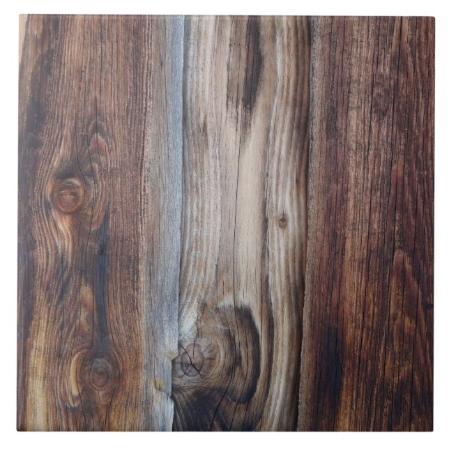 Textura de madeira velha resistida da parede (Frente)