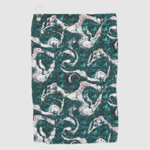 Textura de manchas brancas misturadas em aquamarin