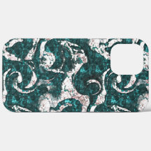 Textura de manchas brancas misturadas em aquamarin