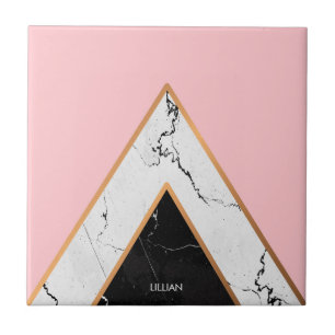 Textura de mármore com linhas douradas