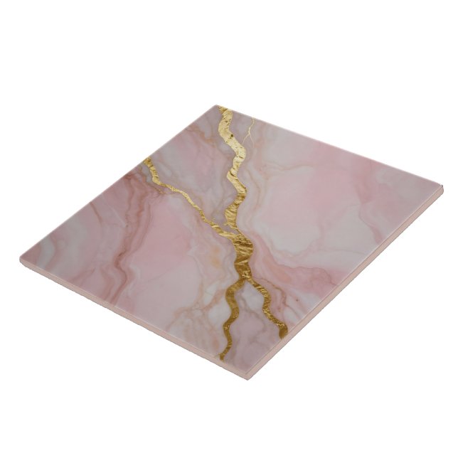 textura de mármore dourado e rosa (Lateral)